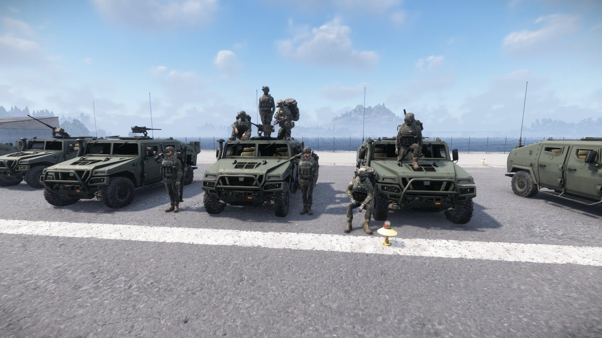 Convoy VAMTAC blindados